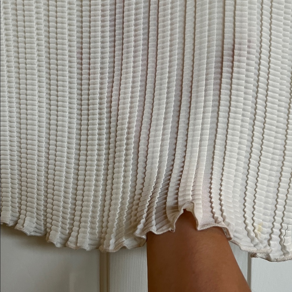 Max Studio Tops ( Nwot) Pleated Textured Fabric View 6